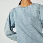 Pull & Bear NWT  Denim Dress With Full Sleeves Photo 5