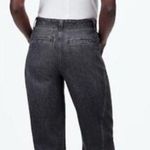 Madewell Gray Black Tapered Jeans Size 16 Photo 1