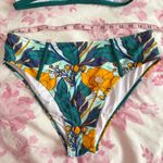 Cupshe tropical floral ruffle bikini Photo 9