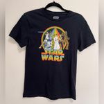 Star Wars  Vintage Black Graphic Tee Unisex T-Shirt Adult Sz S EUC Photo 1