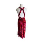Abel the label Anthropologie  Charlotte‎ Floral Halter Neck Maxi Dress Size Small Photo 3