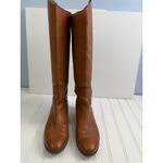 Sam Edelman Penny Riding Boots Whiskey Brown Leather Women's 8 Knee High Preppy Photo 5