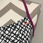 Nike  women’s black/white/purple tankini top size M Photo 2