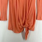 Chris & Carol  Long Sleeve Cardigan S Orange Photo 2