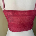 Free People INTIMATELY  Lace Bralette Crop Top - Small Photo 3