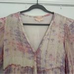 Rococo Sand Etre Metallic Maxi Dress Pink Multi Size L Photo 4