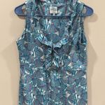 Tracy Negoshian Blue and White Patterned Mini Dress Size XS EUC Photo 2