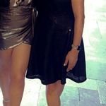 House Of CB 🔥  Silver Metallic Mini Dress US L Photo 4