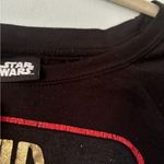 Vintage 80s Black Lucas film Star Wars darth vader crew neck oversize sweater S Photo 1