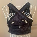 Gymshark NWOT Adapt Animal Seamless Sports Bra, Urban Gray / Black Zebra, Size S Photo 6