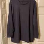 Zenana Outfitters New gray waffle thermal tunic top, size 1X Photo 0