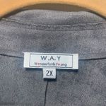 W.A.Y. Western Style Mini Dress 574 Gray Size 2X Photo 1