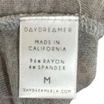 Daydreamer Free People  Cropped Tank Top Champagne Womens Sz M Grey Cropped‎ Boxy Photo 4