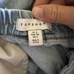 Topshop  Rara Ruffle Hem cutoff Denim Skirt us2 Photo 4
