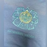 Matamoros Mexico Embroidered Shirt Blue Size M Photo 2