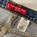 Levi's Levi’s 550 Size 12 Classic Relaxed Tapered Leg Medium Wash High Rise Jeans Photo 9