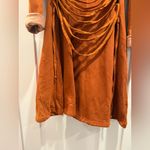 Source Unknown Orange Zip Up Hoodie Cardigan 100% Cotton Size Small Photo 10