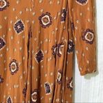 Ecote  Willow Frock Frayed Edge Burnt Orange Medium Photo 8