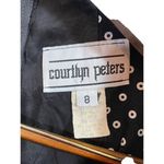 Womens Vintage Courtlyn Peters Sheath Dress Geometric Print Midi‎ Length Size 8 Photo 2
