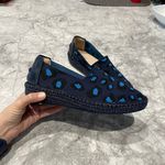 Cole Haan Cloudfeel Stitchlite Knit Marine Blue Espadrille Photo 3