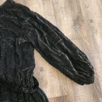 Retrofête Retrofete Grace Sequin Dress in Black Size XL NWT With Belt Reversible Photo 5