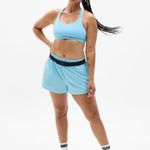 Athleta  XL Train Free Sport Bra Aqua Blue X-Large Cup A-C Photo 3