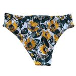 NEW Missky Swim Bottoms Womens XL High Waist Hipster Sunflower Beach Travel Yellow Photo 1