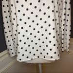 Valencia and Vine Polka Dot Blouse White Photo 12