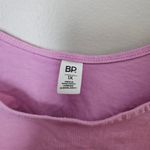 BP  Crop Top Tank Pink Purple Casual Solid Summer Vacation Photo 6