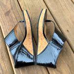 Adrienne Vittadini Nice patent leather slide in sandals 🖤NEW🌟 Photo 14