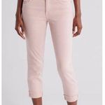 Kut From The Kloth  Pink Amu Crop Straight Leg Jeans Photo 1