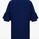 Flowy Chiffon Shirt Dress Blue Size M Photo 3