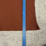 Smartwool  Hoodie Womens XS Waffle Knit Pecan Brown LS Merino Wool Blend Shirt Photo 7