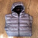 Eddie Bauer Women's Charcoal Grey Quilted Down Hooded Parka 650 Size XXL Photo 11