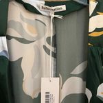 Reformation  Silk Wrap Dress Photo 5