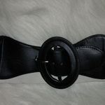 None Creme Stretch Belt Black Buckle 31-43 Photo 0