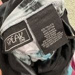 Y2K Tie Dye Midi Skirt Sz Large Foldover Waistband Photo 15