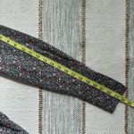 Ganni  Floral Midi Shirt Dress Long Sleeves Button Front Side Slits Size 36 Small Photo 9