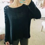 Nollie black knit oversized sweater Photo 3