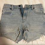 Alexander Wang Alexander Want Bite Denim Shorts High Waisted Photo 0