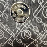 Vintage Black Beaded Handbag Evening Bag Foldover Classic Night Out Photo 9