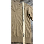 naadam Mock Cut Turtle Neck Old Money Designer 100% Cashmere Sweater Small Tan Photo 11