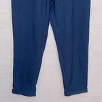 Grace Karin Women's Blue High Waisted Pull On Stretchy Casual Ankle Length Pants Photo 2