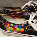 Vans  Black Canvas with Embroidery Unisex Skateboard Sneakers Photo 2