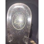 Jack Rogers Size 9 Sandals Jelly Thong Clear Glitter Medallion Gold Summer Beach Photo 1