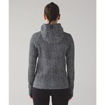 Lululemon Scuba Hoodie IV Currents White Black Size 4 Photo 1