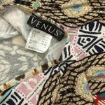 Venus Animal Print Halter Top Open Back Maxi Dress Resort Vacation Size Small Photo 2