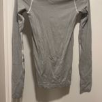 Lululemon  Top Long Sleeve Swiftly Tech Striped Black White Photo 2