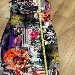 Cache Vintage retro Y2K mixed media art print dress 8 Photo 5