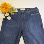 Free People Denim Skinny Jeans Dark Wash Mid Rise Stretch Distressed 29"β # Photo 4